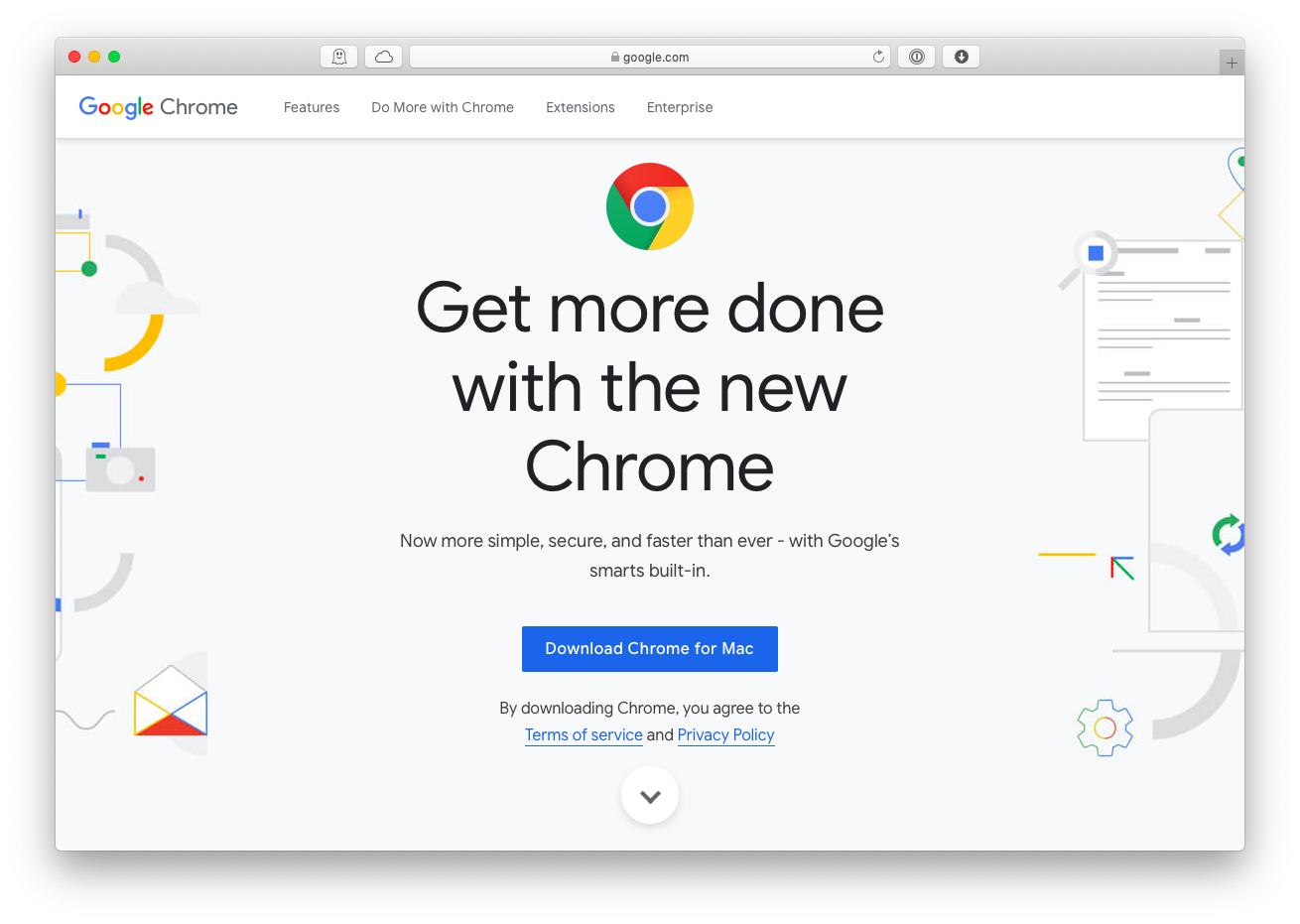 Where is google chrome app package in mac free